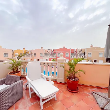 Wonderful Townhouse In Mar, Pool, Free Parking, Ocean! Pm6 * Palm-mar