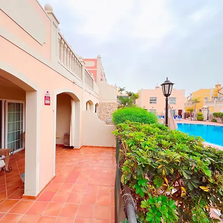 Wonderful Townhouse In Mar, Pool, Free Parking, Ocean! Pm6 Appartamento Palm-mar